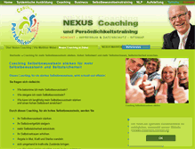 Tablet Screenshot of max-coaching.de